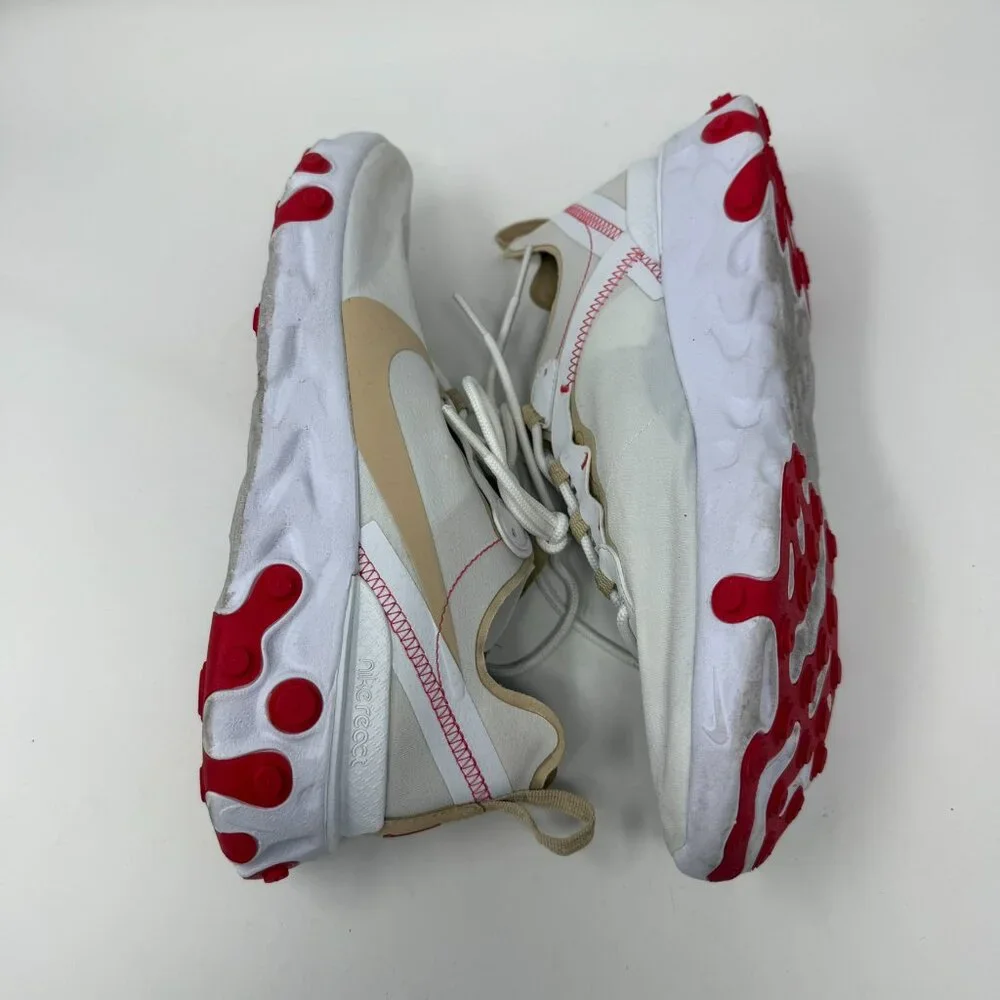 Nike Women's React‎ Element 55 White Desert Ember Size 9